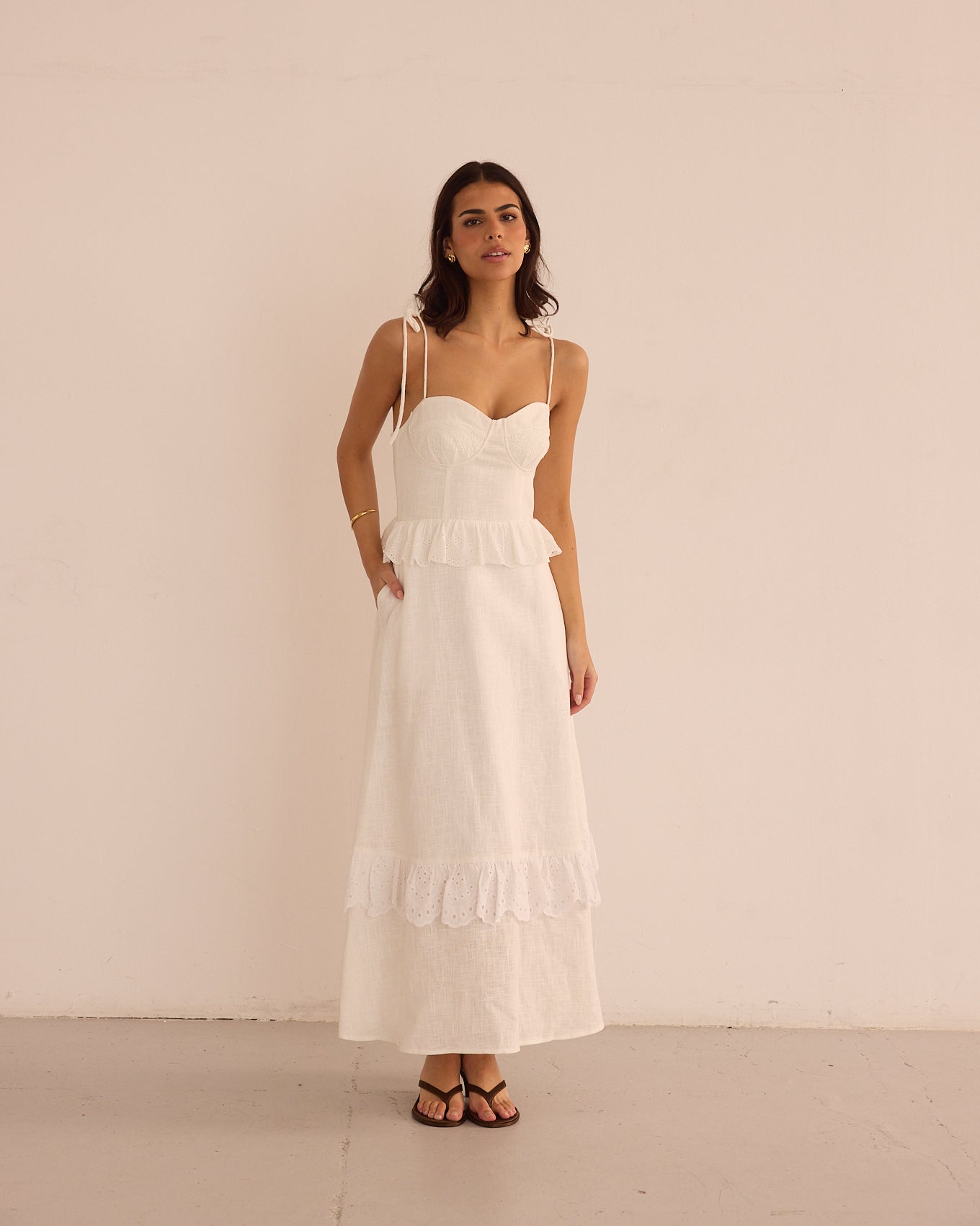 Vestido Pampelonne de Linho